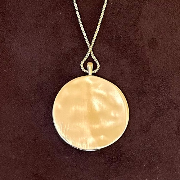 🌟4xHP🌟NWOT Chicos Ginger Convertible Bolo Style Matte Goldtone Necklace - Picture 7 of 7